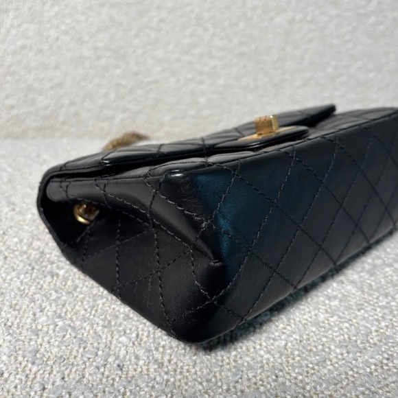 Authentic Pre-owned Chanel Mini Reissue Bag Black - Picture 3 of 16